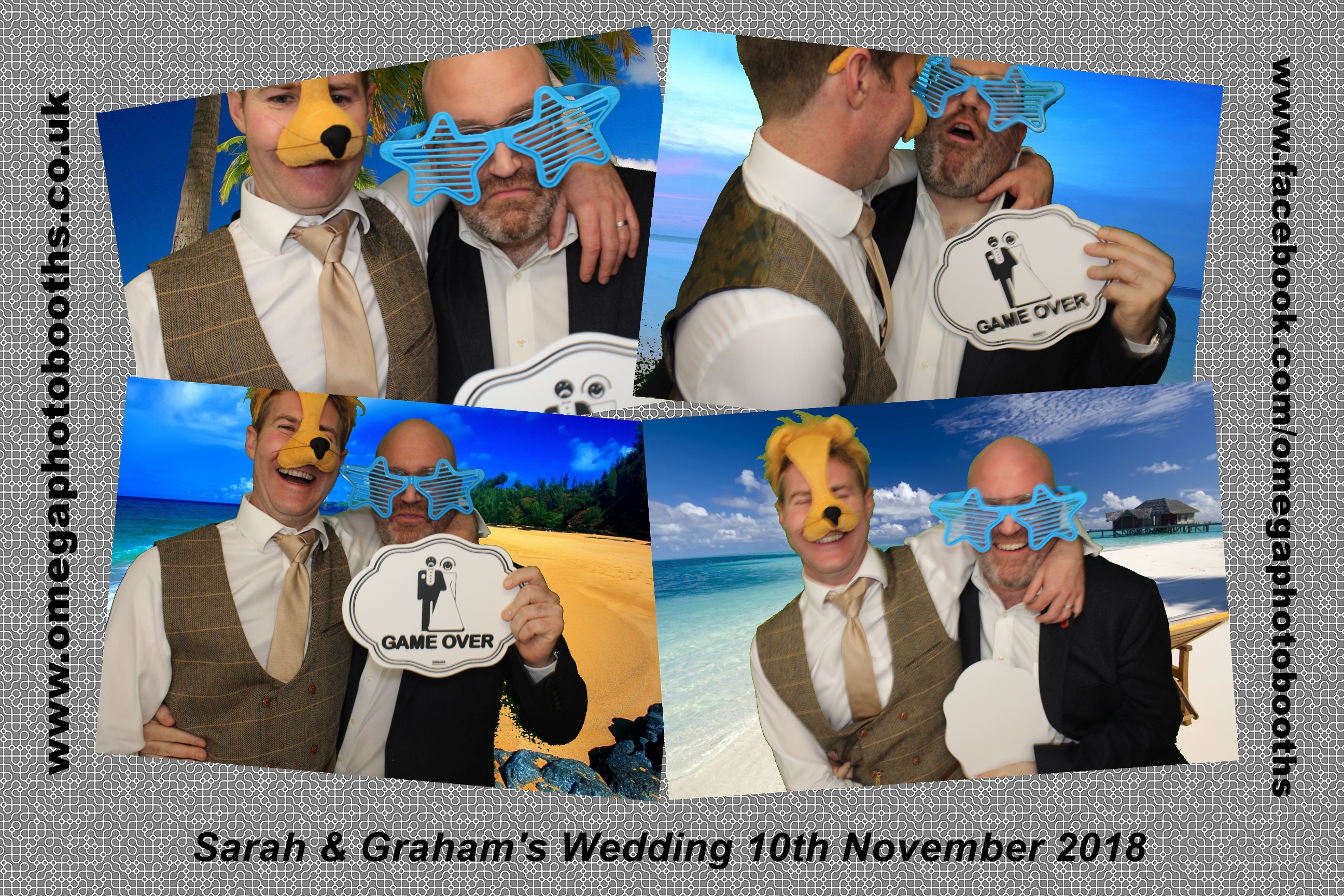 Sarah and Graham’s wedding | View more photos from the event at gallery.omegaphotobooths.co.uk/u/Omega-Photobooths/Sarah-and-Graham’s-wedding
